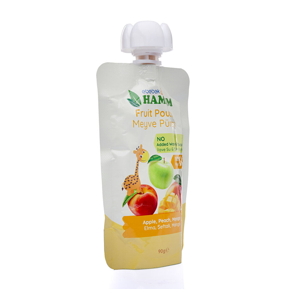 Şeftali Mango Elma Muz Püresi 90gr