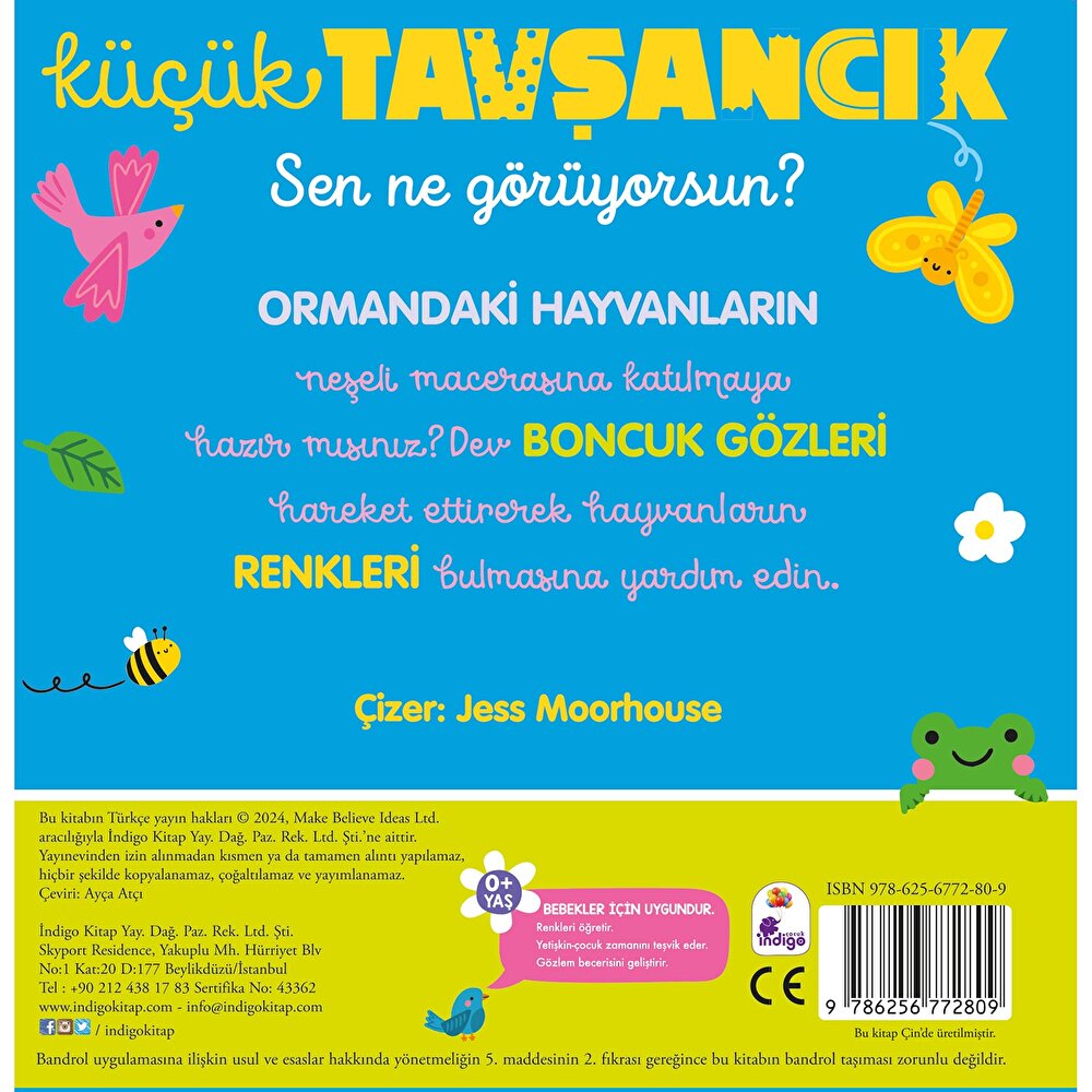 Sen Ne Görüyorsun - Küçük Tavşancık (Dokun ve Hissetli)