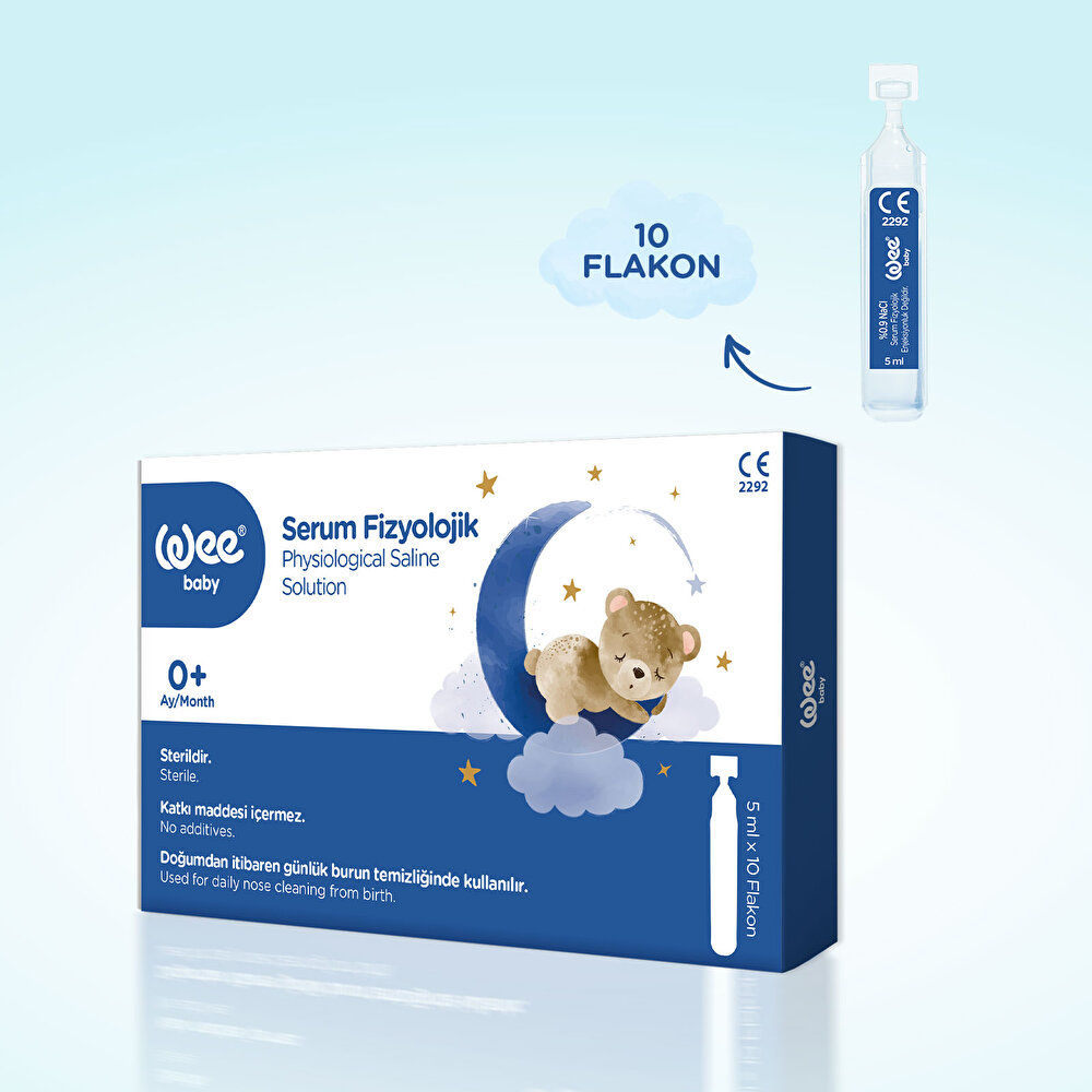 Serum Fizyolojik 5ml X 10 flakon