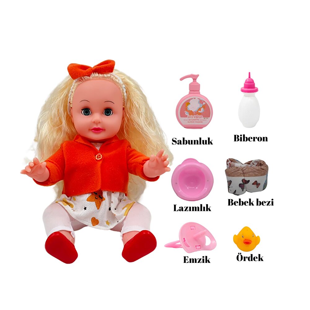 Sesli Altını Islatan Roza Bebek