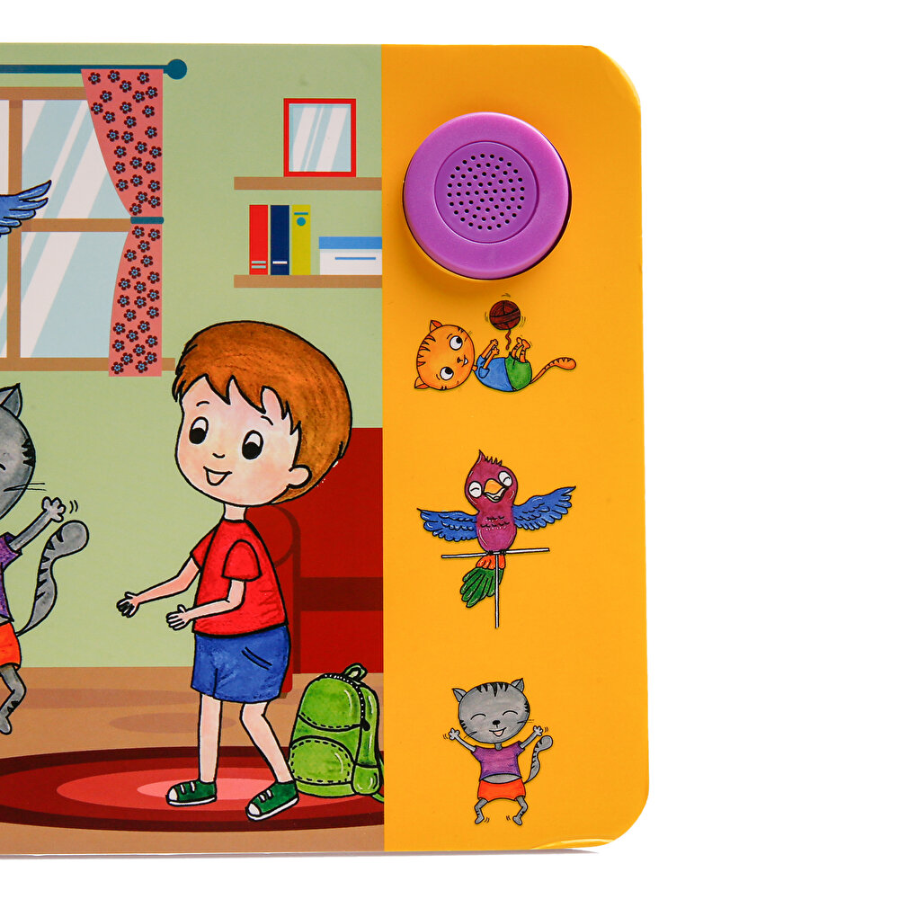 Sesli Kitabım Yaramaz Tarçın Bebek Kitabı