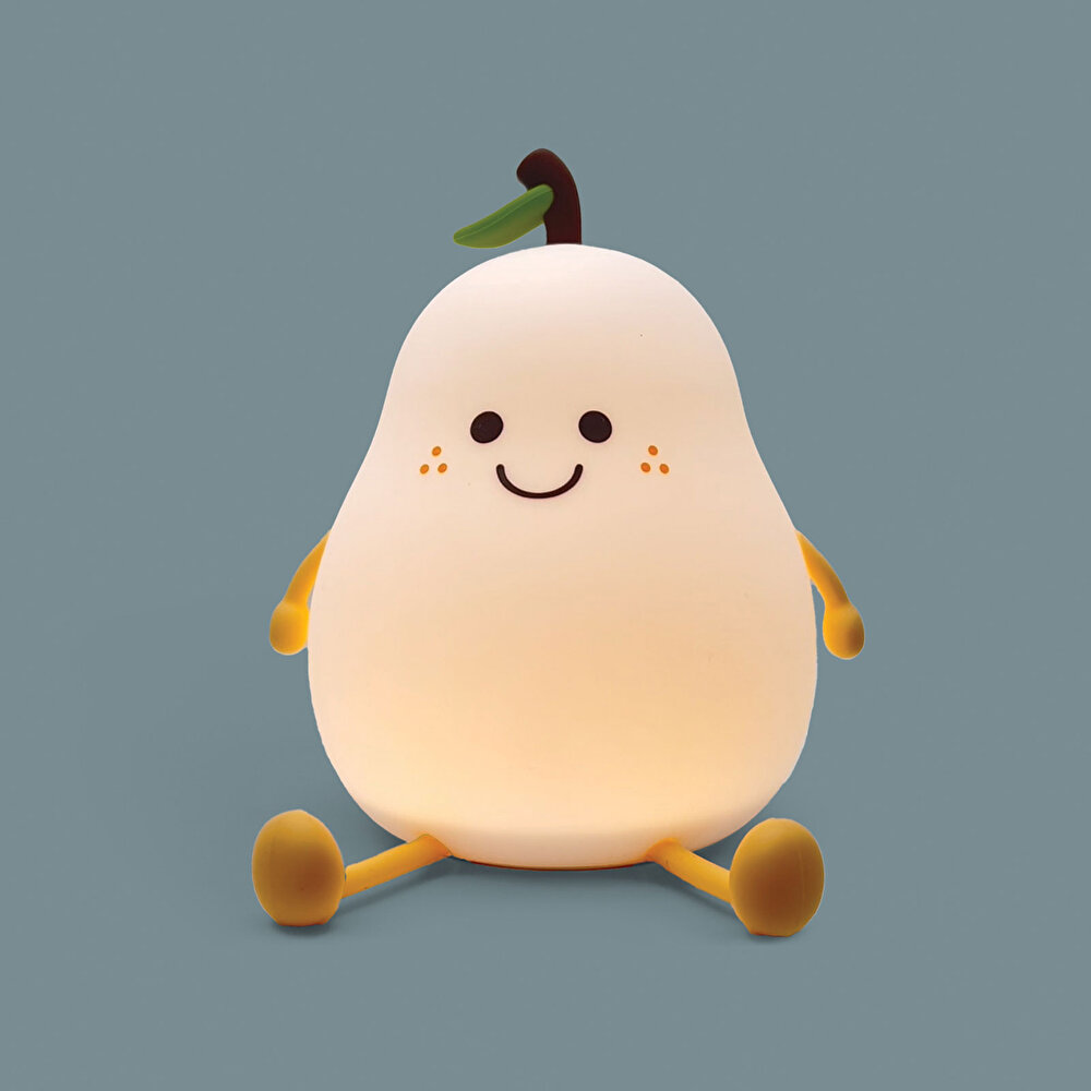 Çocuk Sevimli Armut Silikon Gece Lambası