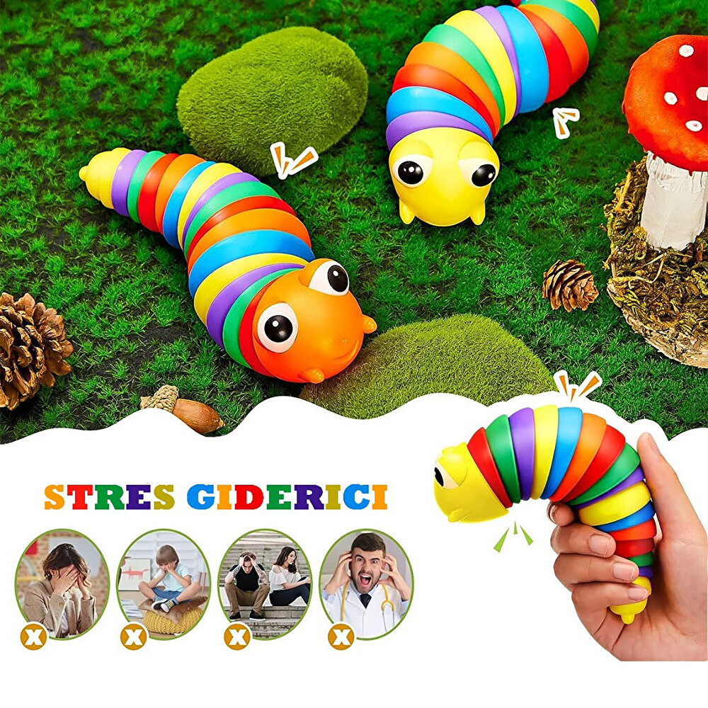 Sevimli Eğitici Tırtıl