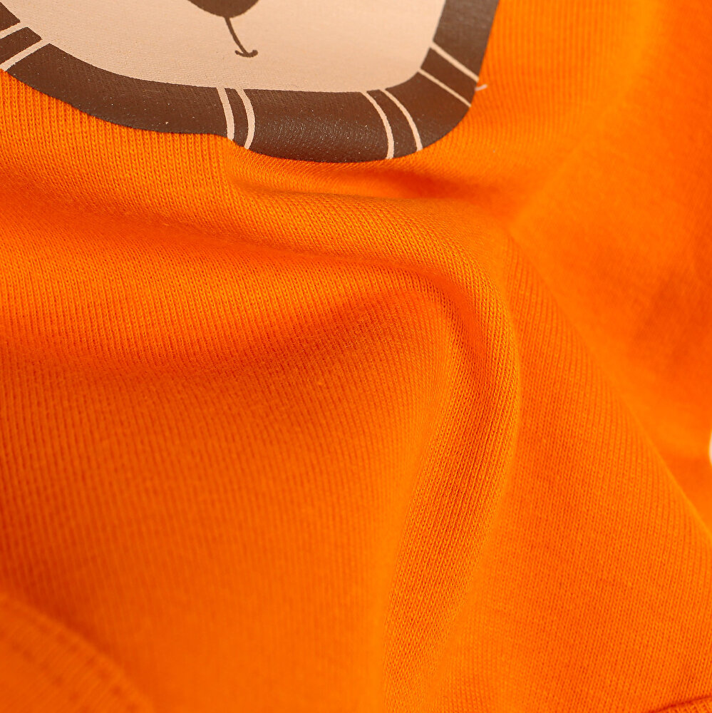 Sevimli Hayvan Surat Kısa Kol Body