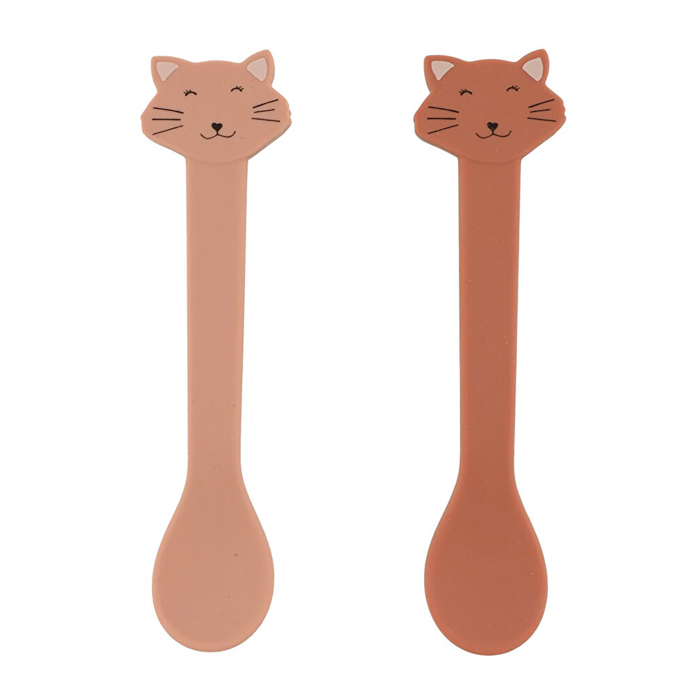 Silikon 2li Kaşık Seti Mrs.Cat