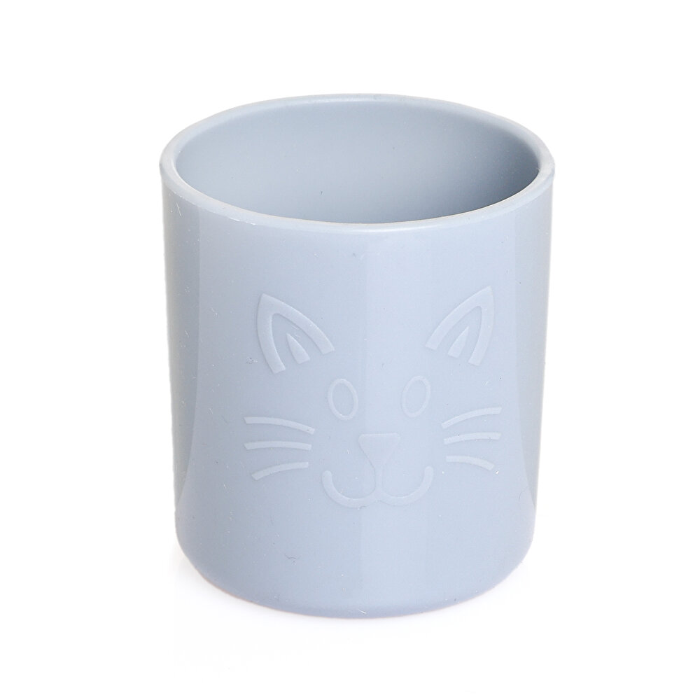 Silikon Bebek Alıştırma Bardağı 120 ml Buz Mavisi