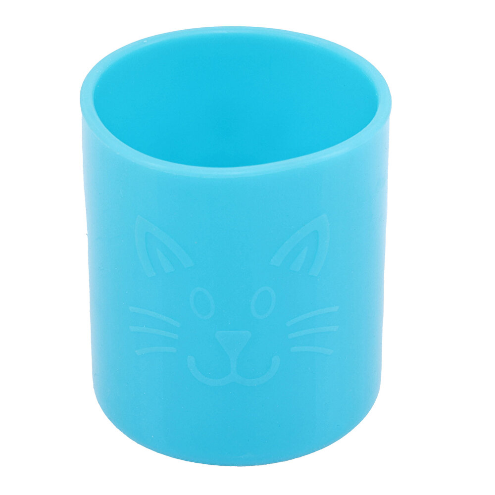 Silikon Bebek Alıştırma Bardağı 120 ml Mavi