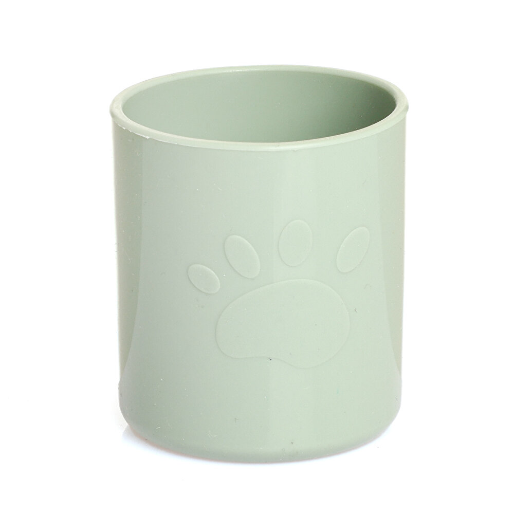 Silikon Bebek Alıştırma Bardağı 120 ml - Yeşil