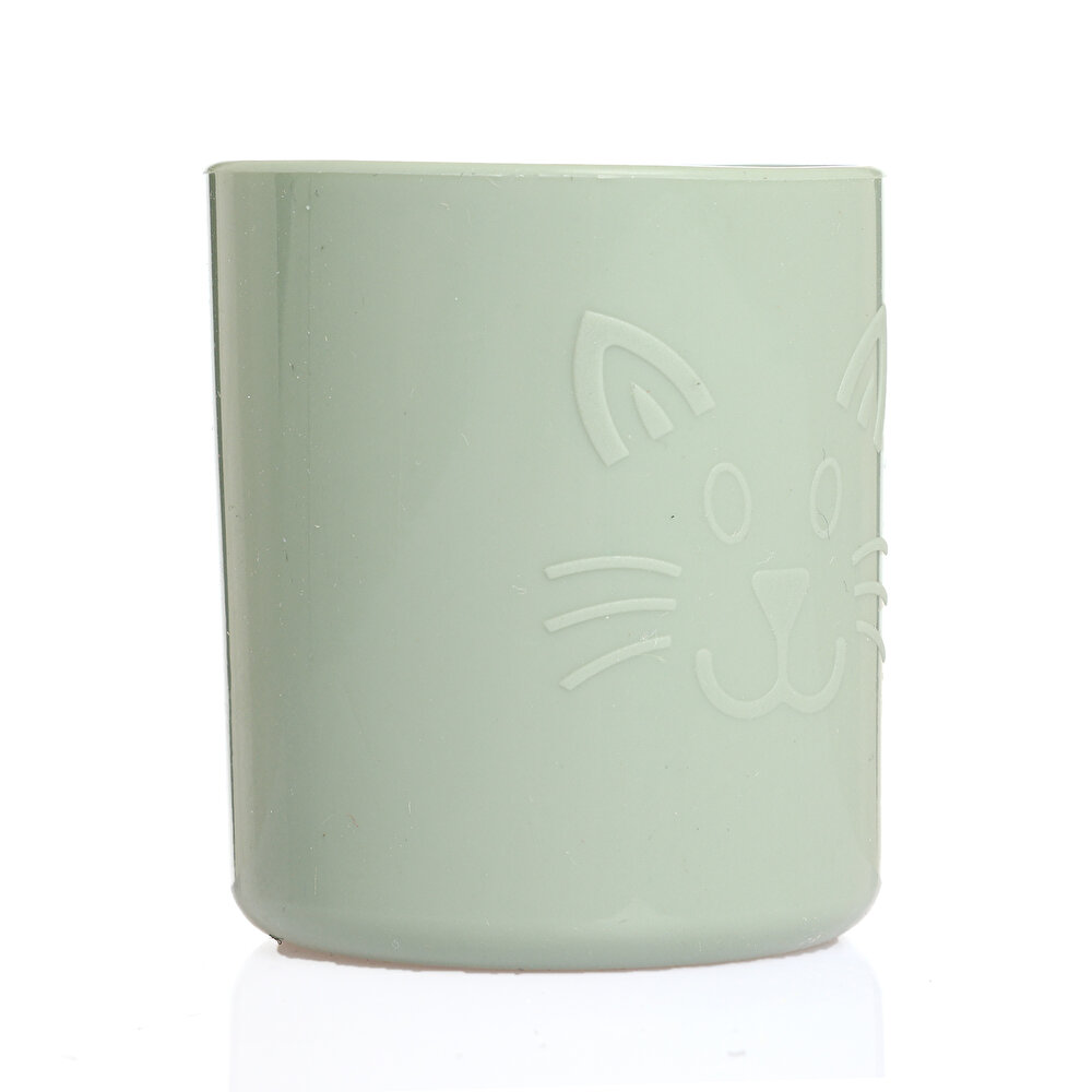 Silikon Bebek Alıştırma Bardağı 120 ml - Yeşil