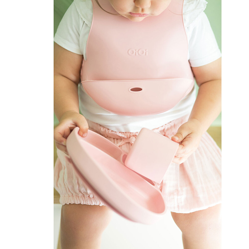 Silikon Bebek Mama Önlüğü