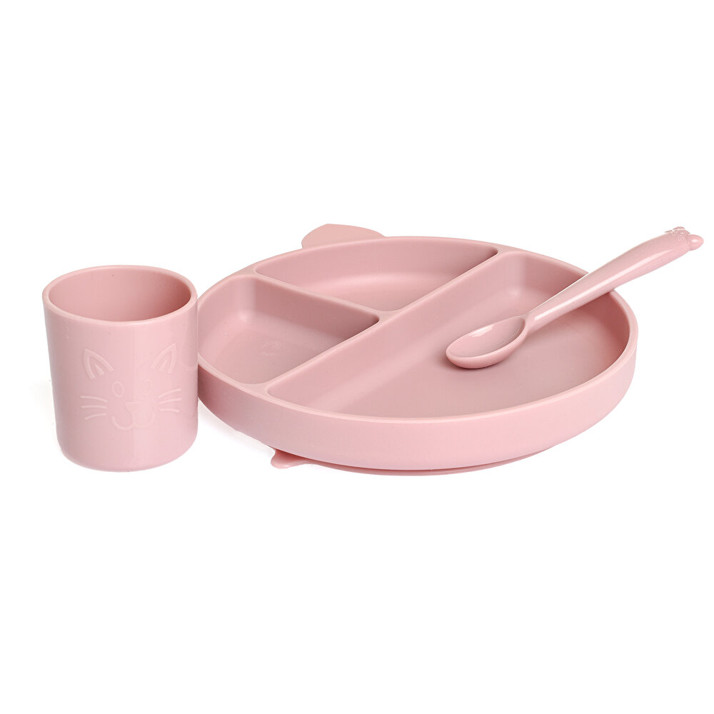 Silikon Mama Kaşığı Lila