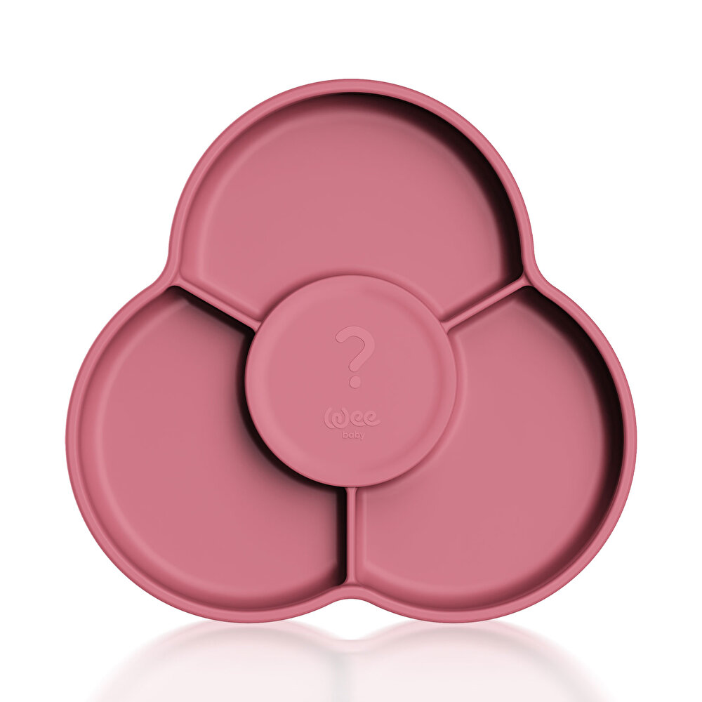 Silikon Sürpriz Tabak Pembe