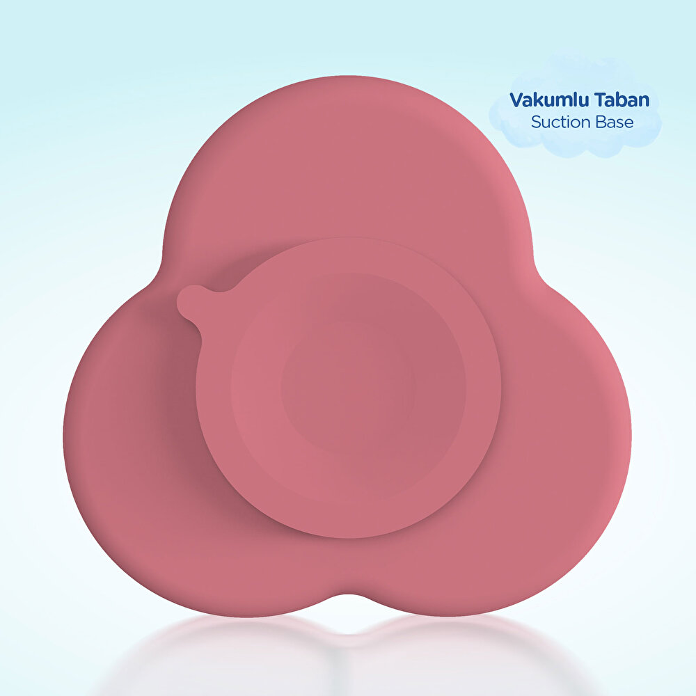 Nanninom Silikon Sürpriz Tabak Pembe