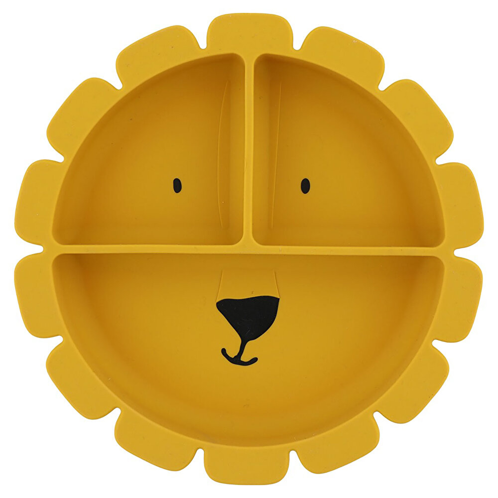 Silikon Vakumlu Bölmeli Tabak Mr.Lion