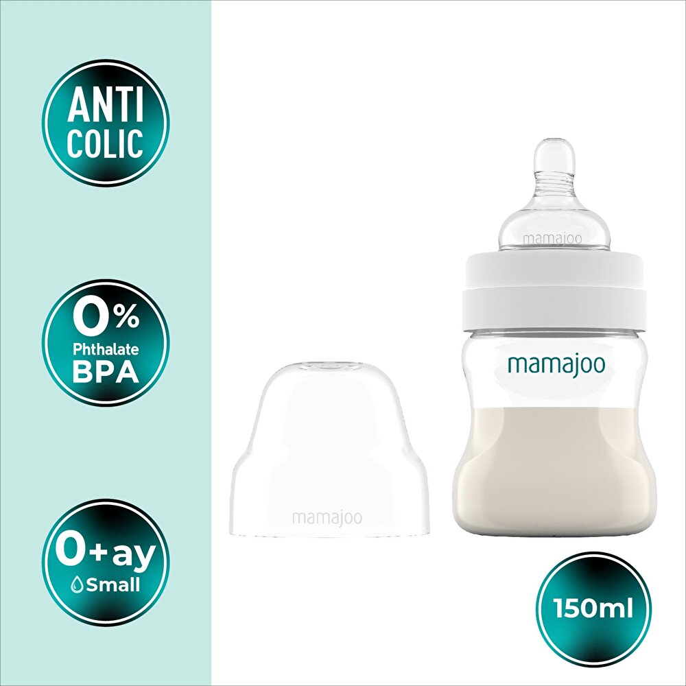 Silver Yavaş Akış PP Biberon 150 ml