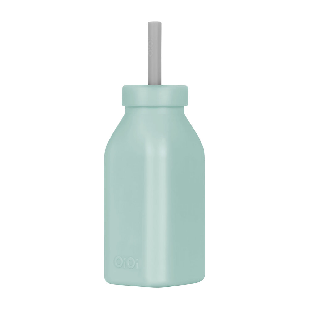 Şişe + Pipet - River Green / Powder Grey