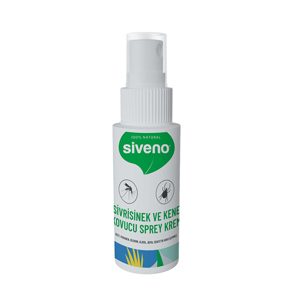 SİVENO %100 Sivrisinek ve Kene Kovucu Sprey Krem 50 ml