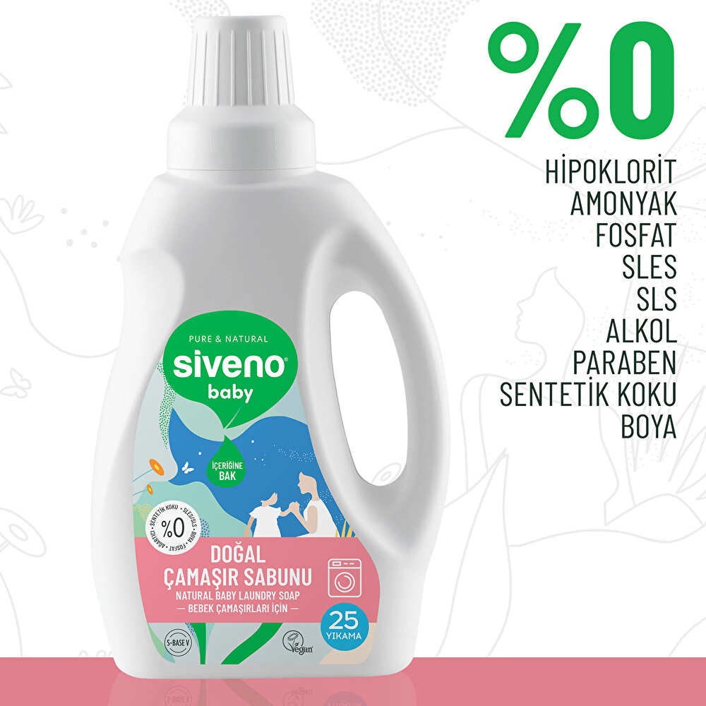 Bebek Doğal Çamaşır Sabunu 750 ml