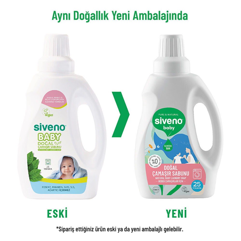 Bebek Doğal Çamaşır Sabunu 750 ml
