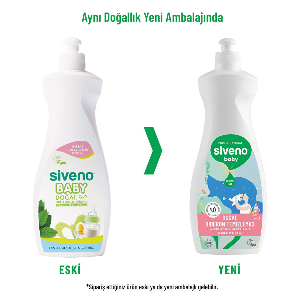 Bebek Doğal Emzik ve Biberon Temizleyici 500ml