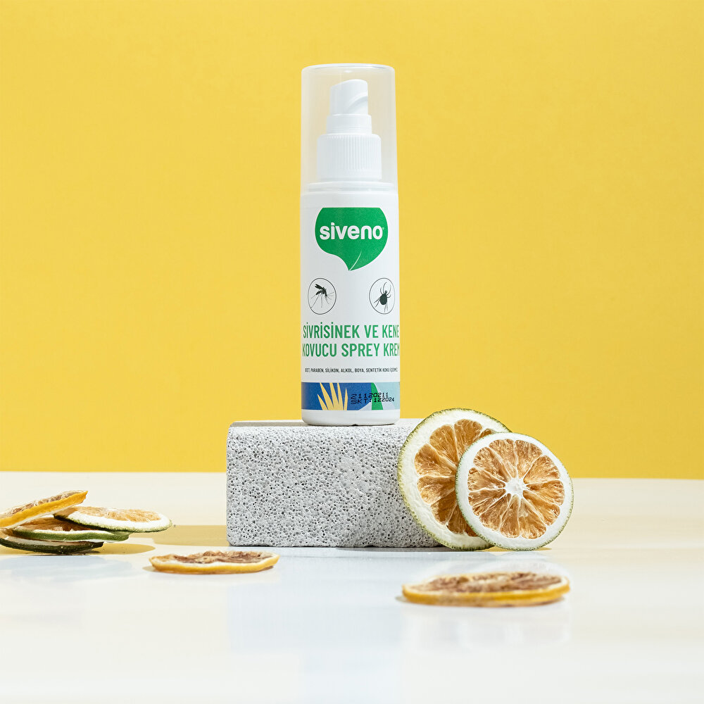 SİVENO %100 Sivrisinek ve Kene Kovucu Sprey Krem 100 ml