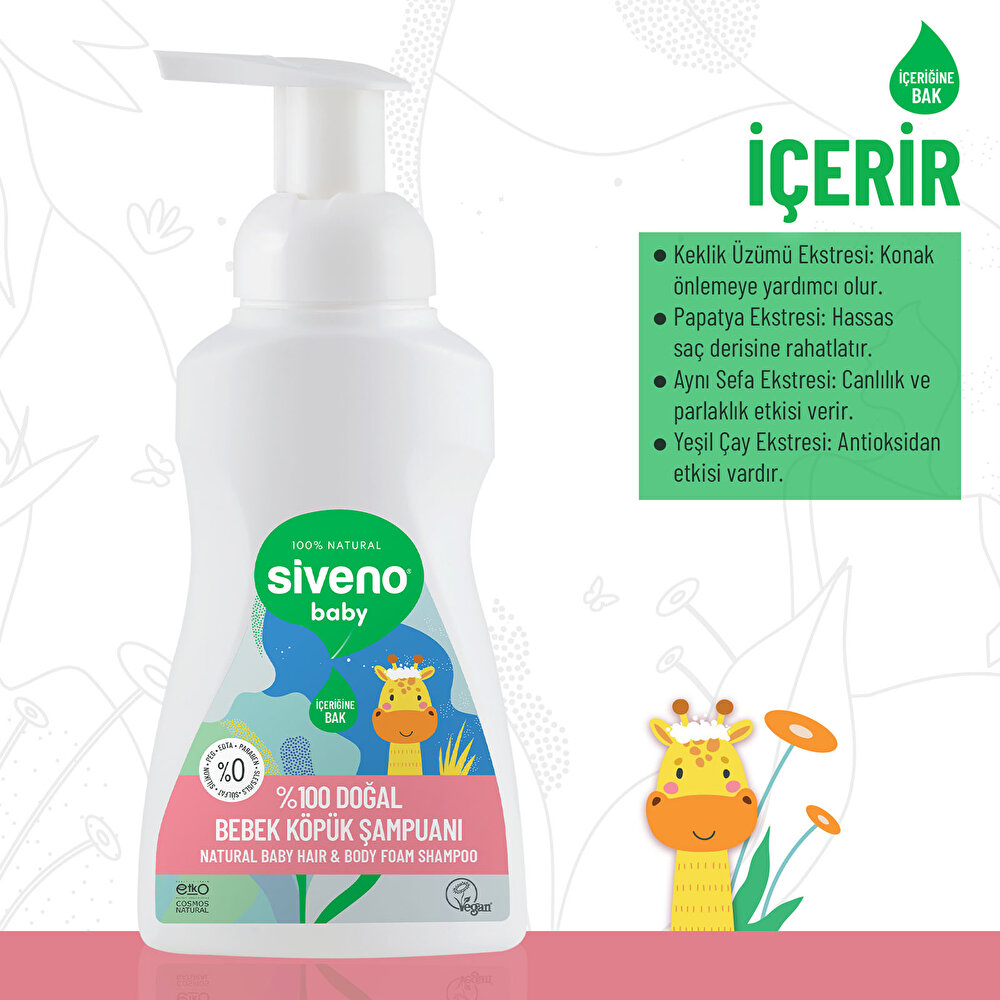 Bebek Köpük Şampuan 250 ml