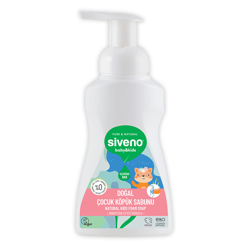 Zeytinyağlı Doğal Çocuk Köpük Sabun 250 ml