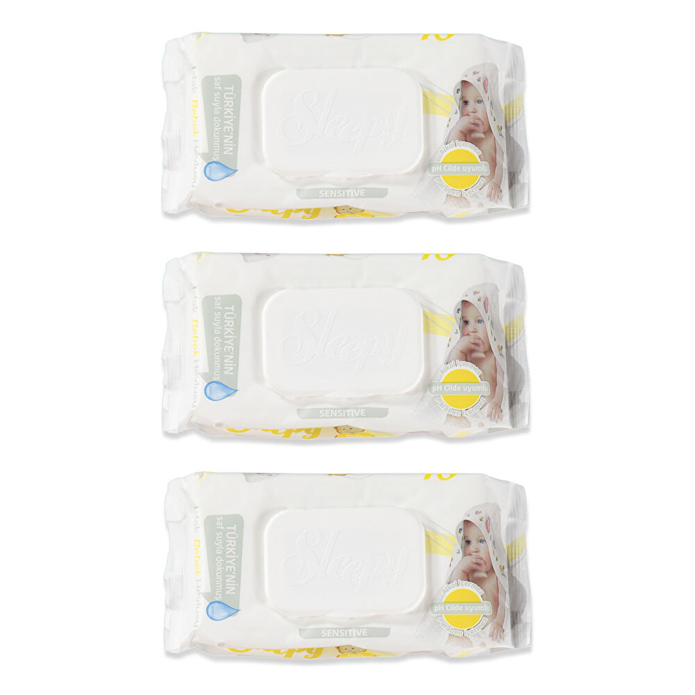 Sensitive Bebek Islak Mendil 3x50 Adet