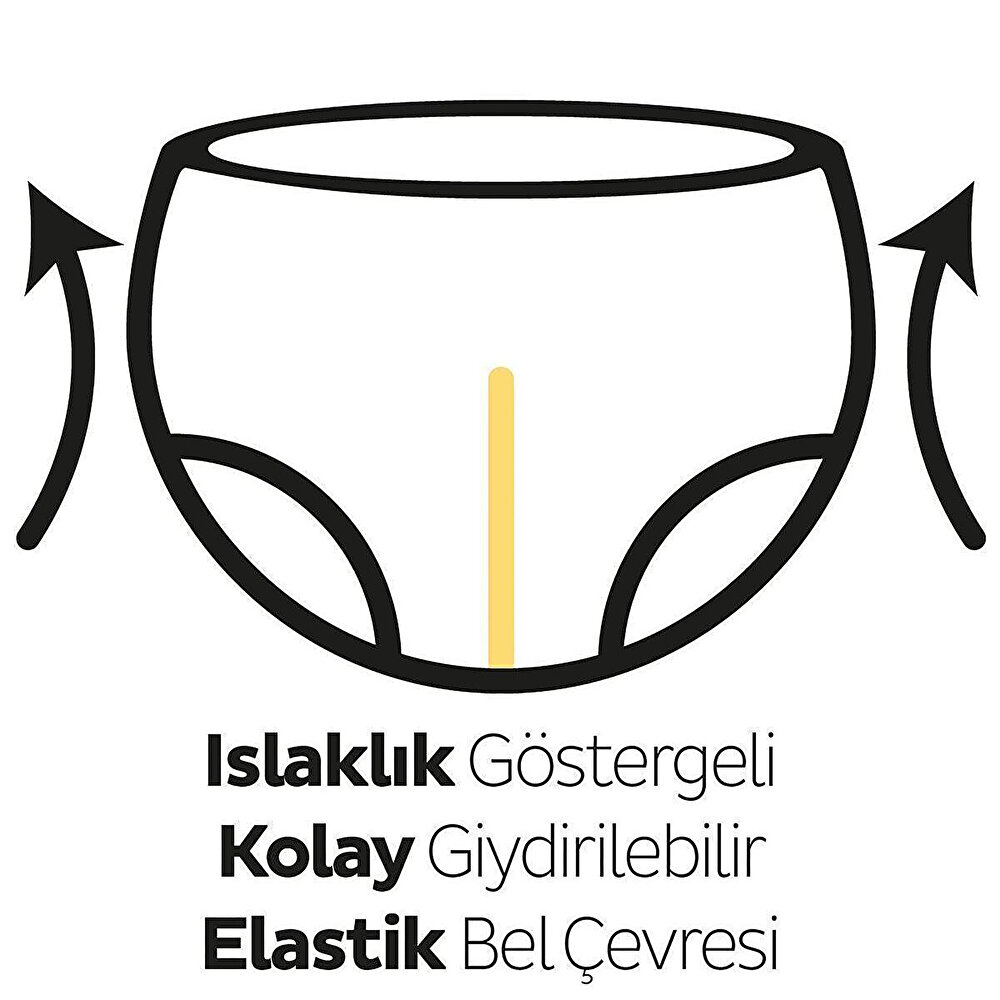 Natural Mega Fırsat Paketi Extra Large 6 Beden Bebek Bezi 88 Adet