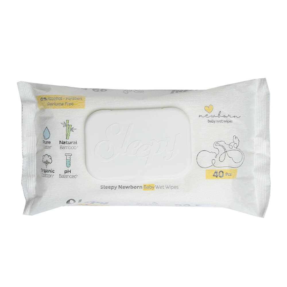 Yenidoğan Bebek Islak Mendil 12x40 Adet