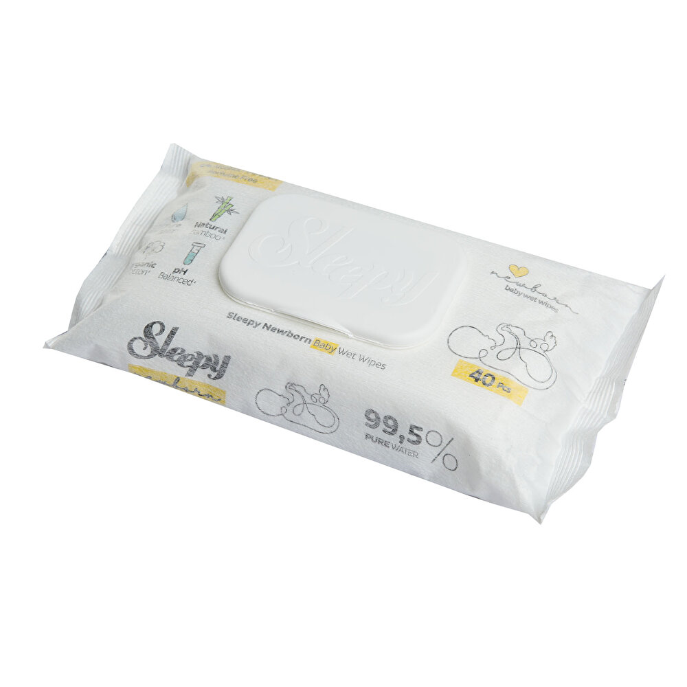 Yenidoğan Bebek Islak Mendil 12x40 Adet