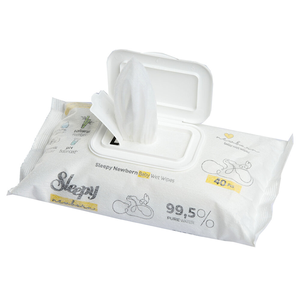 Yenidoğan Bebek Islak Mendil 12x40 Adet