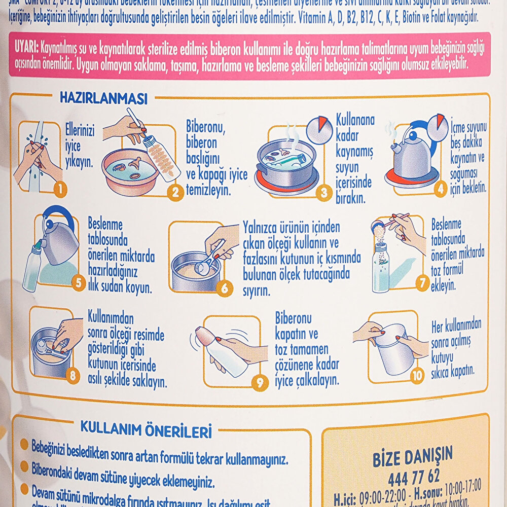 Comfort 2 Devam Sütü 400 gr 6-12 Ay