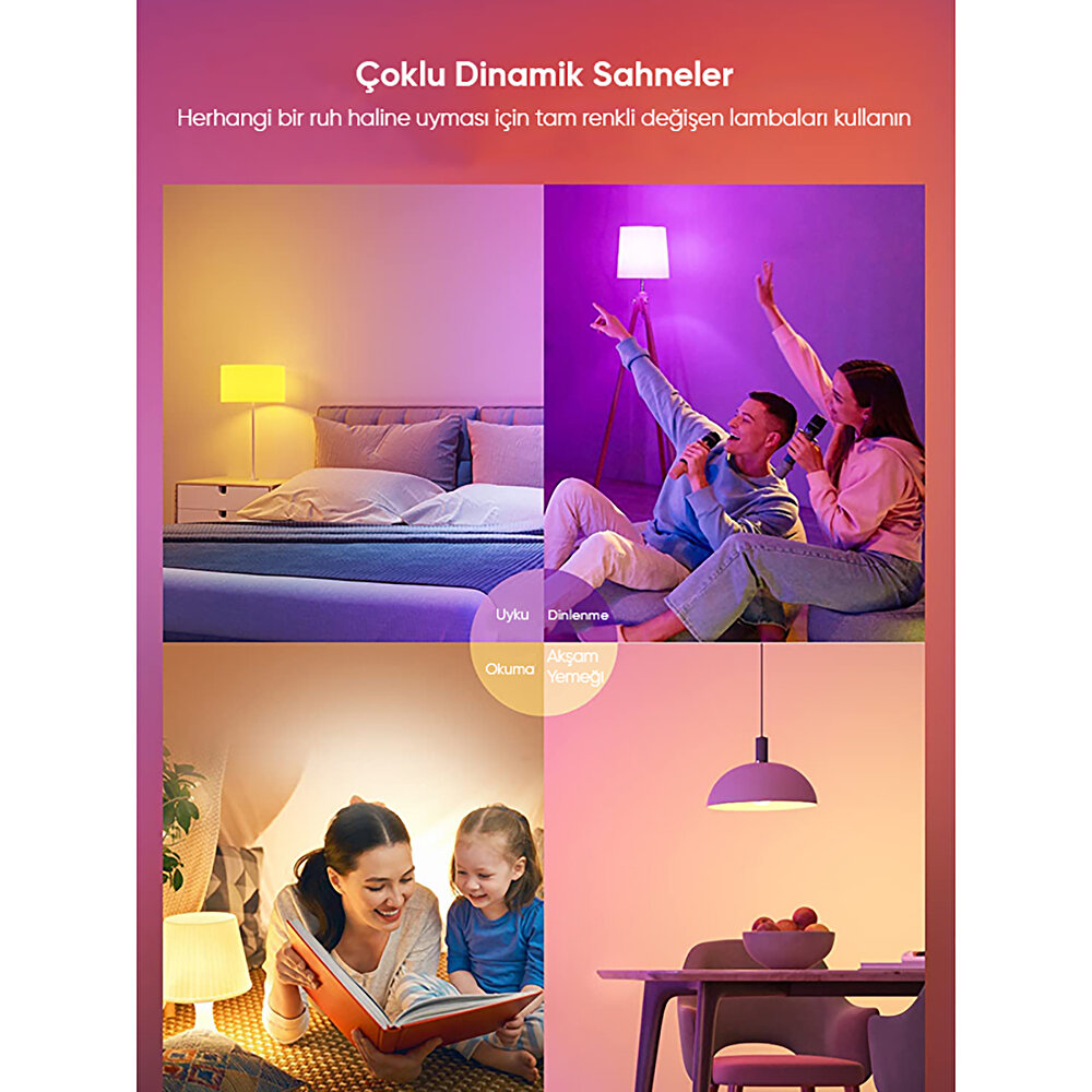 Smart Bulb Lite Akıllı Led Ampul 1050 Lümen, 11W - App Ile Uyumlu