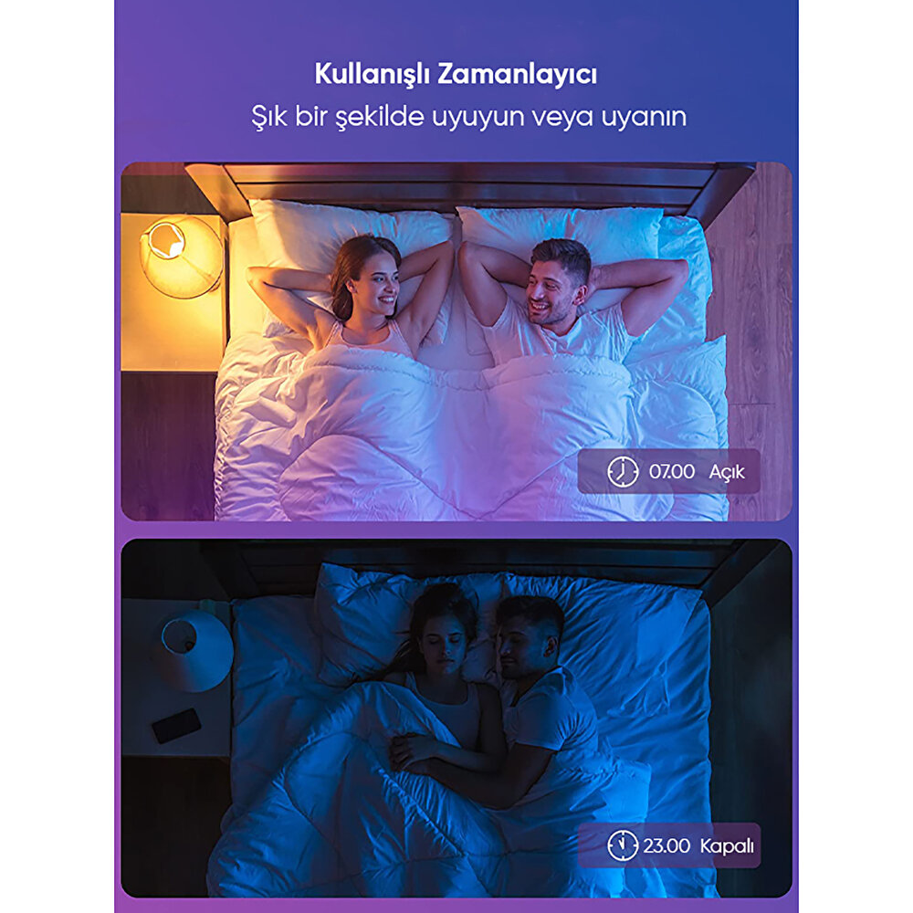 Smart Bulb Lite Akıllı Led Ampul 1050 Lümen, 11W - App Ile Uyumlu