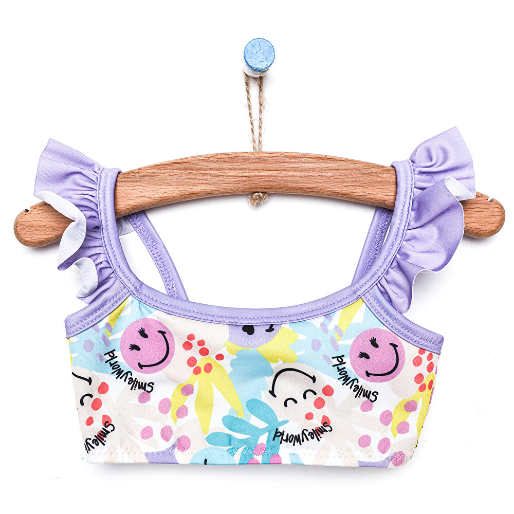 Smiley World Bikini Üstü Kız Bebek