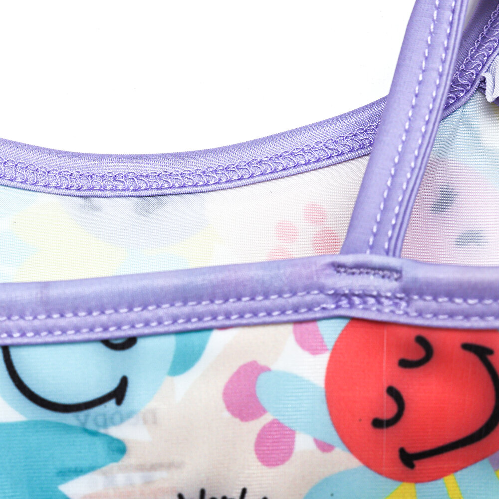 Smiley World Bikini Üstü Kız Bebek