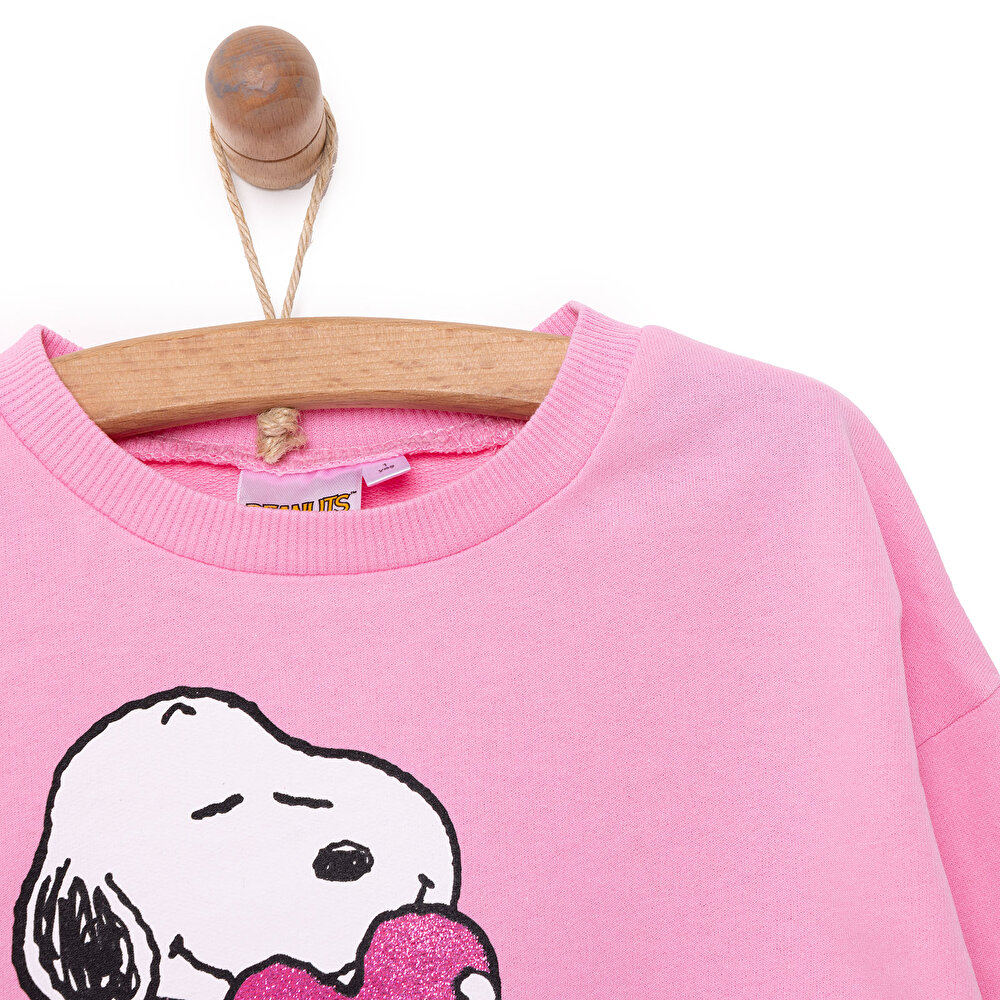 Snoopy Kız Sweatshirt Kız Bebek