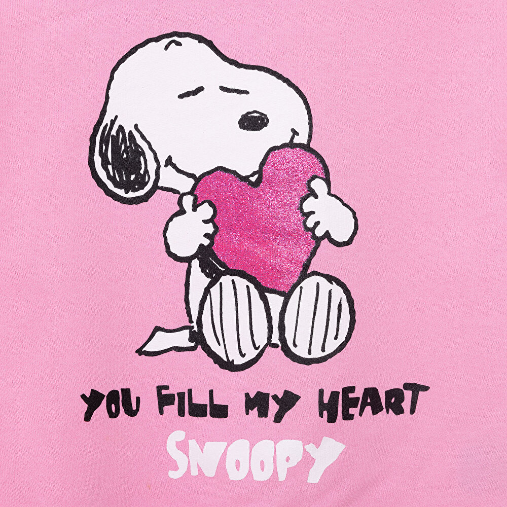 Snoopy Kız Sweatshirt Kız Bebek