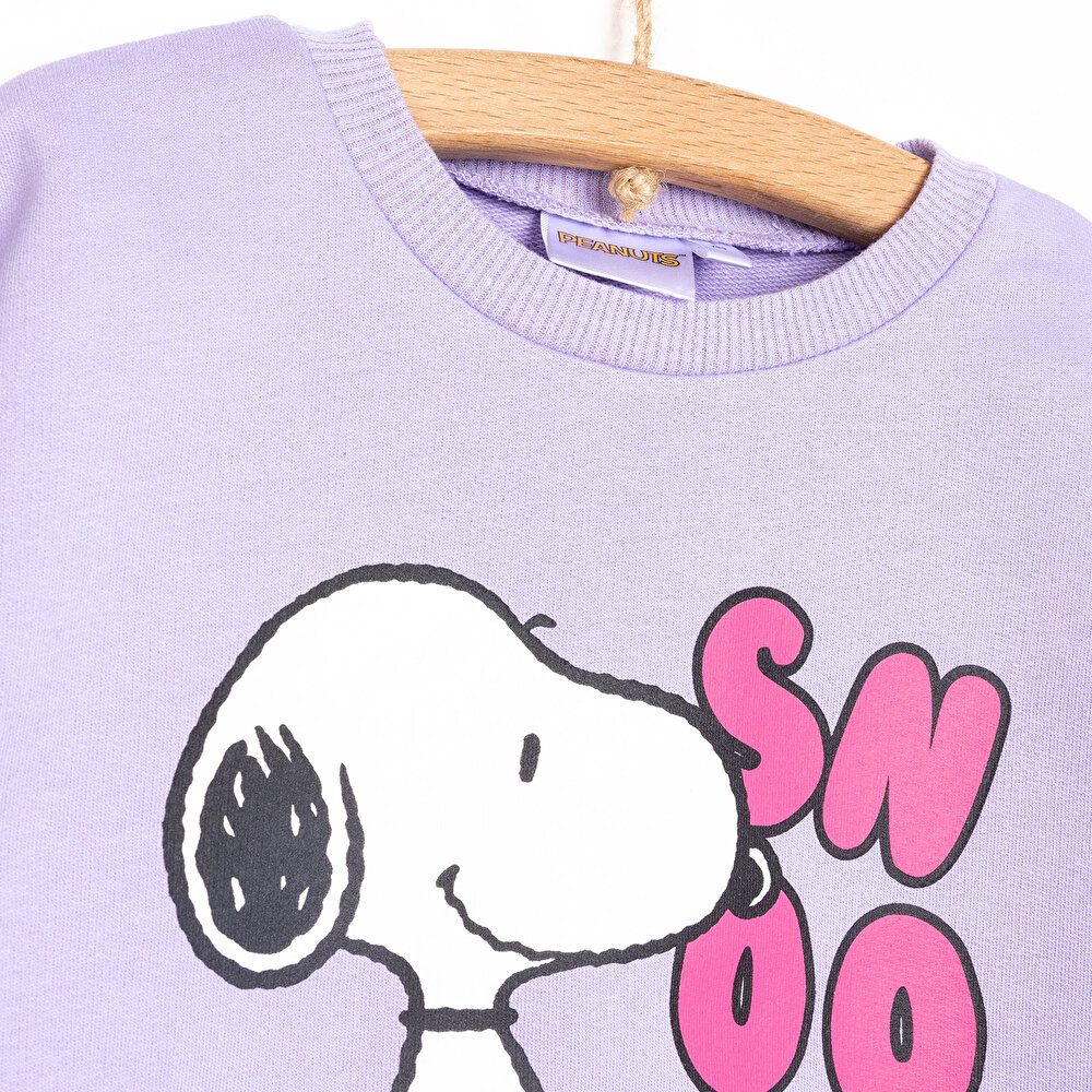 Snoopy Snoopy Kız Sweatshirt Kız Bebek