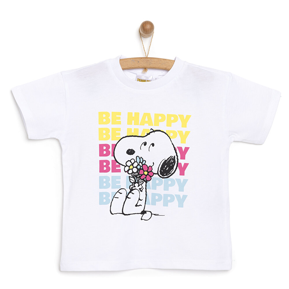 Snoopy Tshirt Kız Bebek