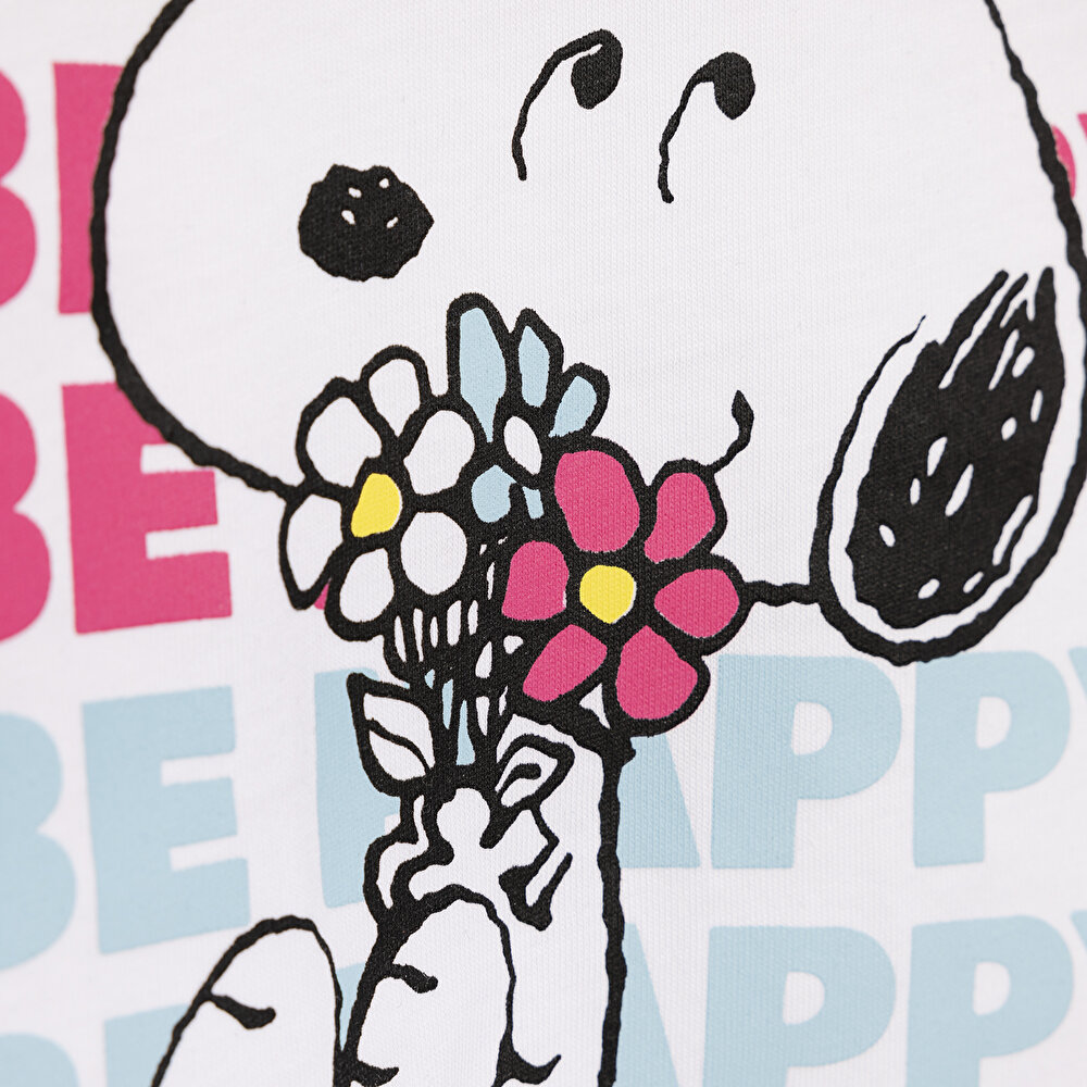 Snoopy Tshirt Kız Bebek