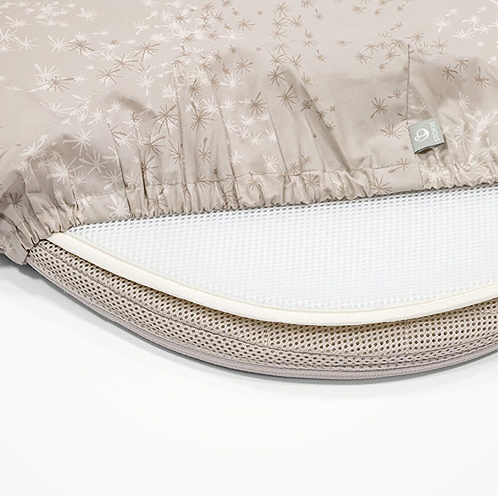 Snoozi Portatif Anne Yanı Beşik Gri