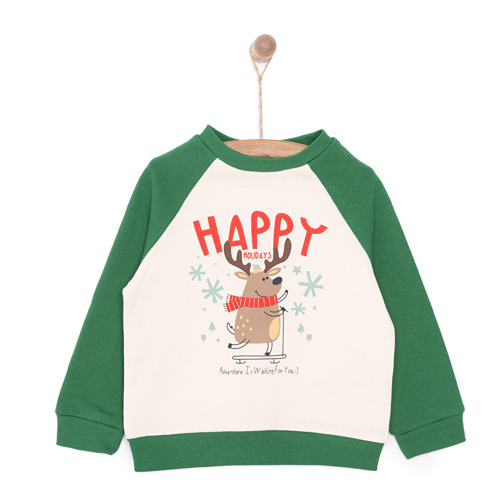 Snow Party Erkek Sweatshirt Erkek Bebek
