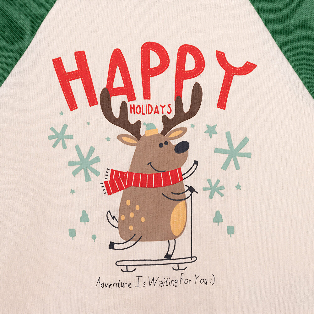 Snow Party Erkek Sweatshirt Erkek Bebek