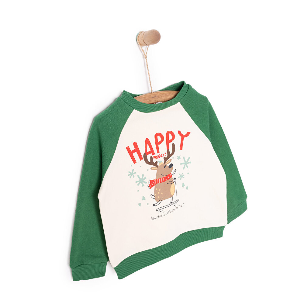 Snow Party Erkek Sweatshirt Erkek Bebek