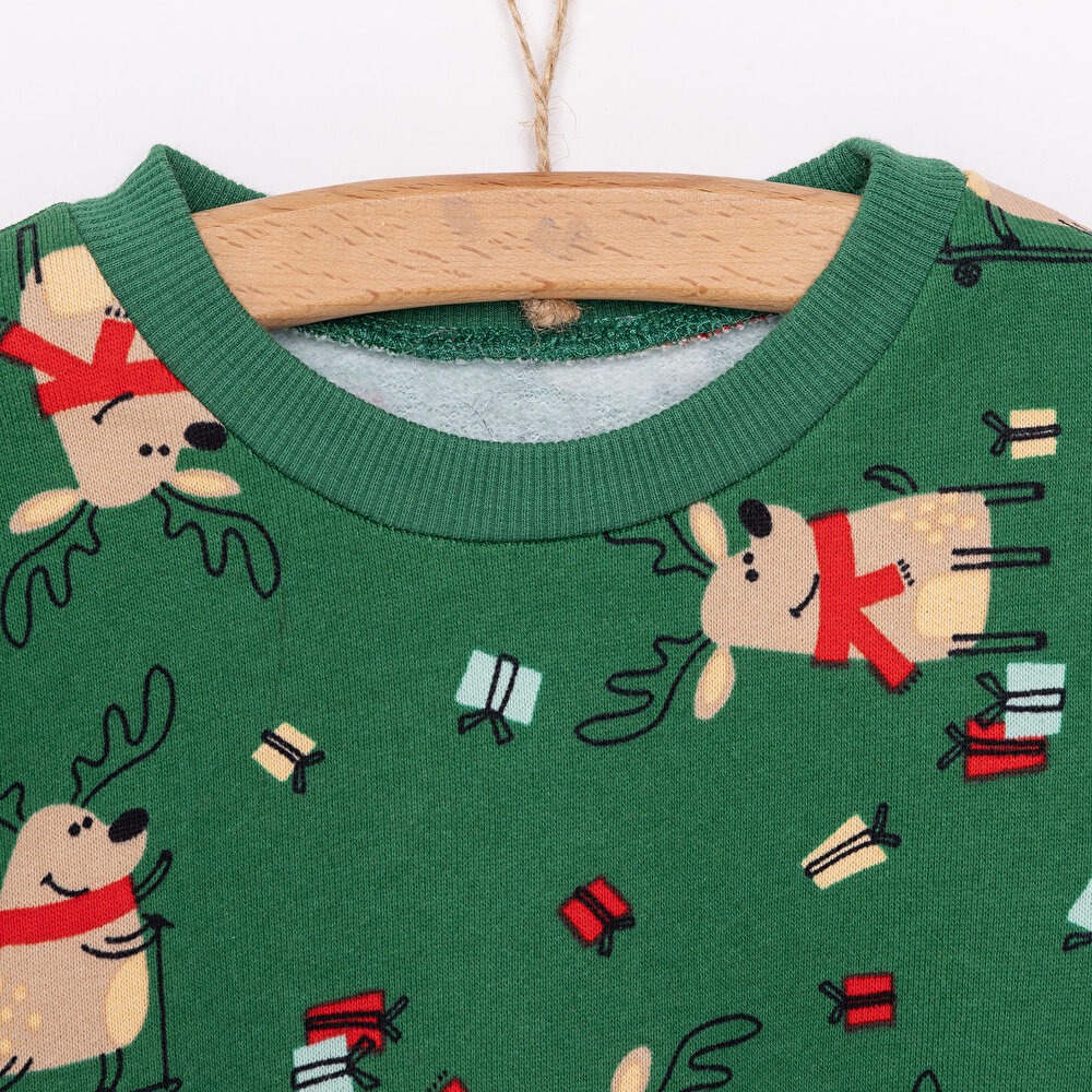 Snow Party Erkek Sweatshirt Erkek Bebek