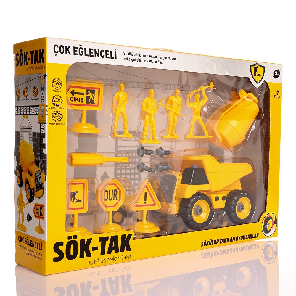 Sök-Tak Kamyon Oyun Seti 17 Parça