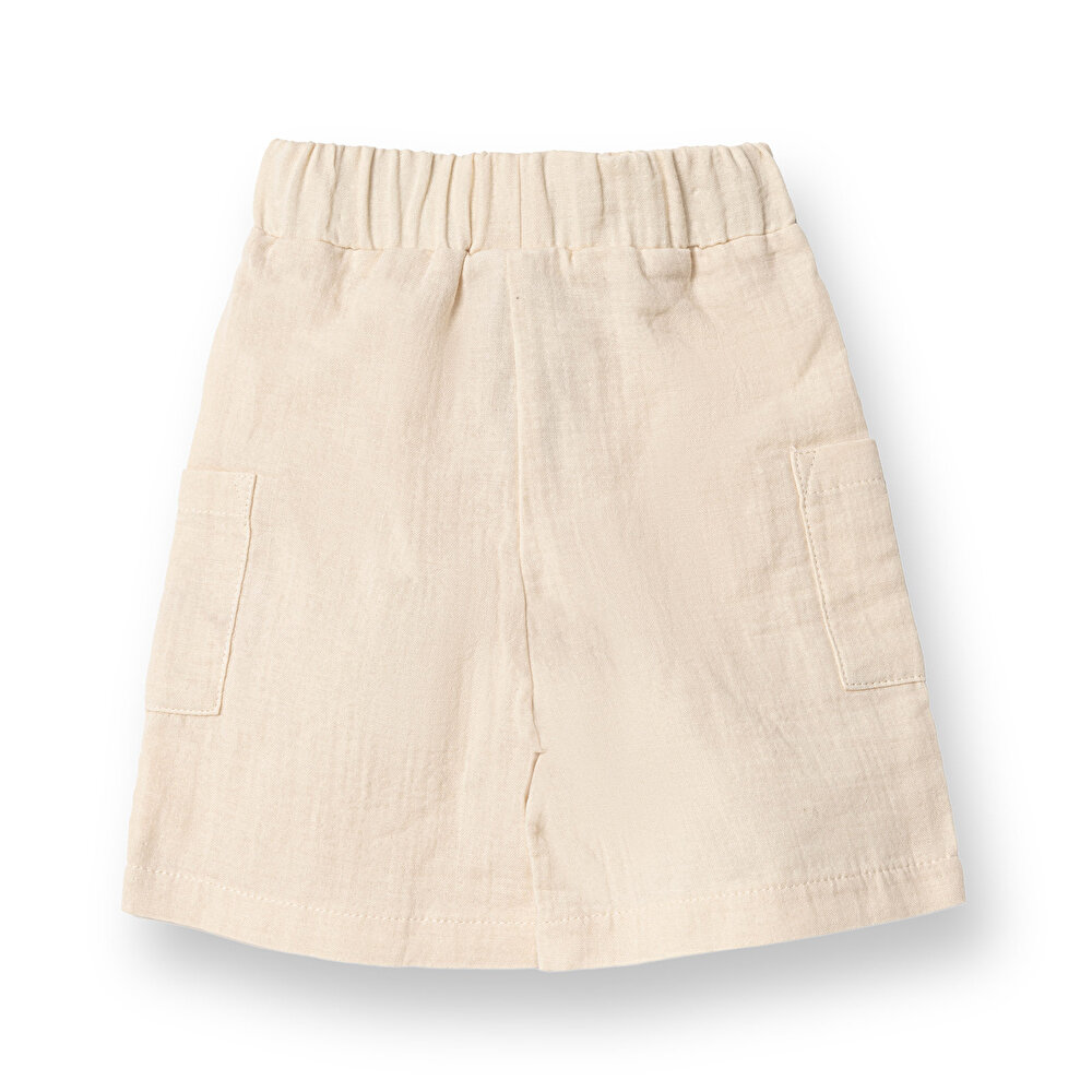 Erkek Bebek Şort Reçme Paça