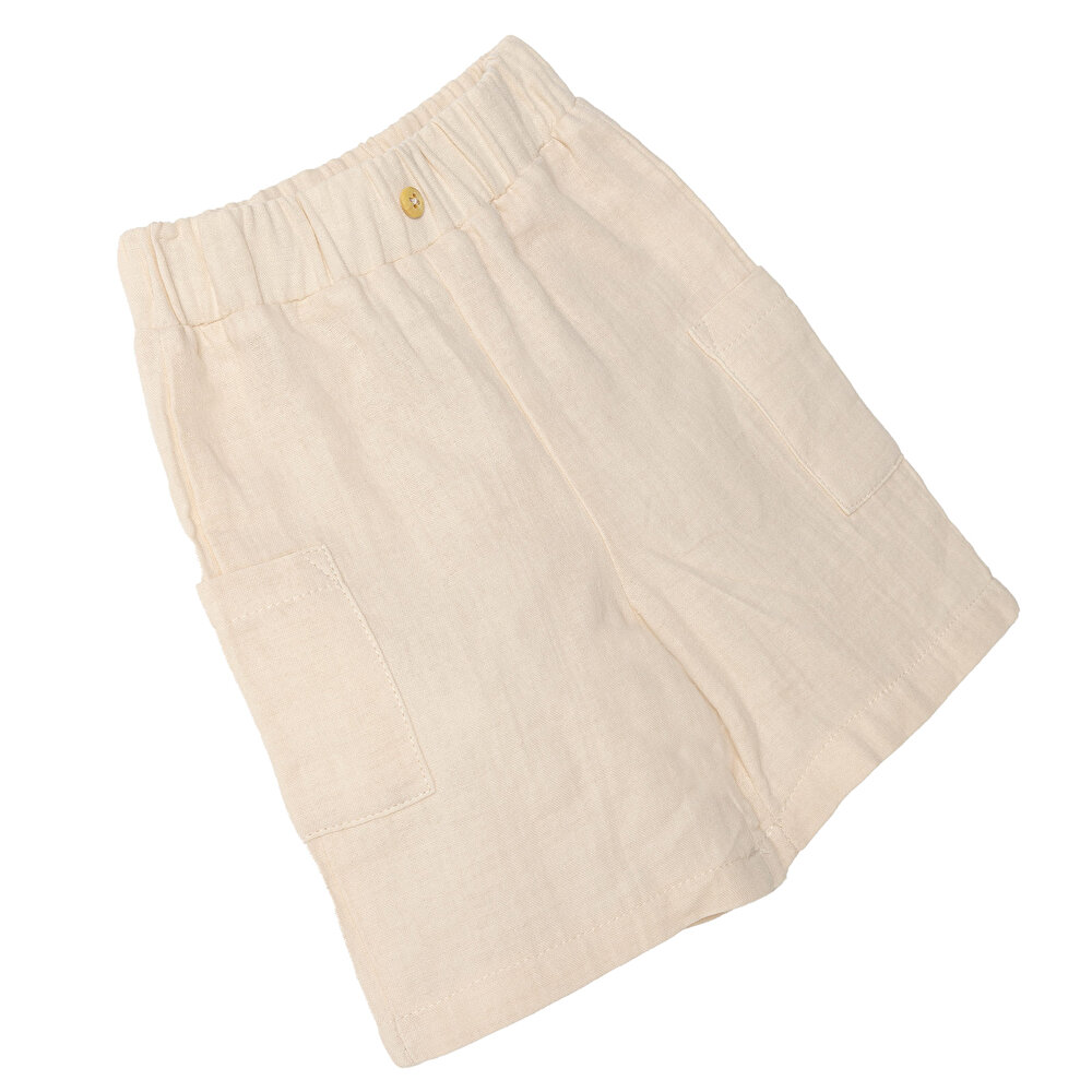 Erkek Bebek Şort Reçme Paça